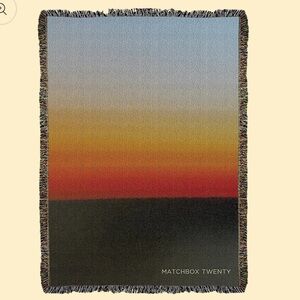 NIP Matchbox 20 Wild Dogs Tour Tapestry Blanket Throw